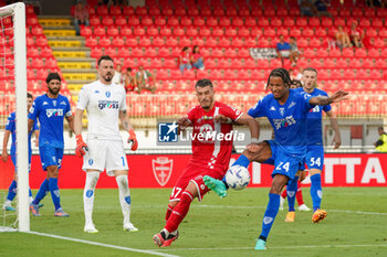 2023-08-26 - Dany Mota (#47 AC Monza) during the Italian championship Serie A football match between AC Monza and Empoli FC on August 26, 2023 at U-Power Stadium in Monza, Italy - FOOTBALL - ITALIAN CHAMP - MONZA V EMPOLI - ITALIAN SERIE A - SOCCER