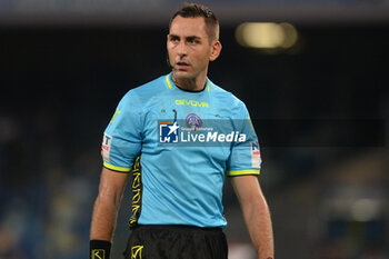 2023-09-02 - Andrea Colomba the referee during Serie A between SSC Napoli vs SS Lazio at Diego Armando Maradona Stadium - SSC NAPOLI VS SS LAZIO - ITALIAN SERIE A - SOCCER