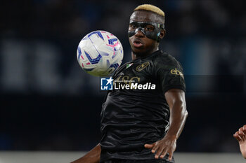 2023-09-02 - Victor Osimen of SSC Napoli in action during Serie A between SSC Napoli vs SS Lazio at Diego Armando Maradona Stadium - SSC NAPOLI VS SS LAZIO - ITALIAN SERIE A - SOCCER