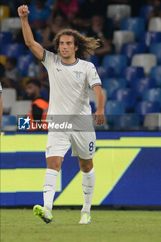 2023-09-02 - Marcos Antonio of SS Lazio rejoices before the goal is canceled by the var during Serie A between SSC Napoli vs SS Lazio at Diego Armando Maradona Stadium - SSC NAPOLI VS SS LAZIO - ITALIAN SERIE A - SOCCER