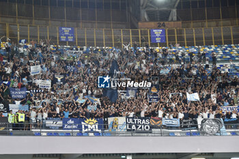 2023-09-02 - Lazio fans during Serie A between SSC Napoli vs SS Lazio at Diego Armando Maradona Stadium - SSC NAPOLI VS SS LAZIO - ITALIAN SERIE A - SOCCER