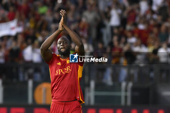 2023-09-01 - Romelu Lukaku of A.S. Roma during the 3rd day of the Serie A Championship between A.S. Roma - A.C. Milan on September 1, 2023 at the Olympic Stadium in Rome, Italy. - AS ROMA VS AC MILAN - ITALIAN SERIE A - SOCCER