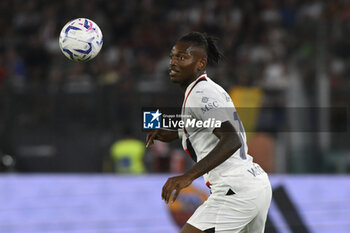 2023-09-01 - Rafael Leao of A.C. Milan during the 3rd day of the Serie A Championship between A.S. Roma - A.C. Milan on September 1, 2023 at the Olympic Stadium in Rome, Italy. - AS ROMA VS AC MILAN - ITALIAN SERIE A - SOCCER