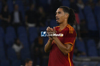 2023-09-01 - Chris Smalling of A.S. Roma during the 3rd day of the Serie A Championship between A.S. Roma - A.C. Milan on September 1, 2023 at the Olympic Stadium in Rome, Italy. - AS ROMA VS AC MILAN - ITALIAN SERIE A - SOCCER