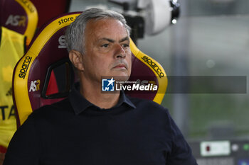 2023-09-01 - Jose’ Mourinho of A.S. Roma during the 3rd day of the Serie A Championship between A.S. Roma - A.C. Milan on September 1, 2023 at the Olympic Stadium in Rome, Italy. - AS ROMA VS AC MILAN - ITALIAN SERIE A - SOCCER