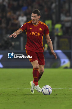 2023-09-01 - Belotti of A.S. Roma during the 3rd day of the Serie A Championship between A.S. Roma - A.C. Milan on September 1, 2023 at the Olympic Stadium in Rome, Italy. - AS ROMA VS AC MILAN - ITALIAN SERIE A - SOCCER
