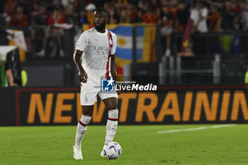 2023-09-01 - Tomori of A.C. Milan during the 3rd day of the Serie A Championship between A.S. Roma - A.C. Milan on September 1, 2023 at the Olympic Stadium in Rome, Italy. - AS ROMA VS AC MILAN - ITALIAN SERIE A - SOCCER