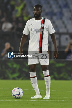 2023-09-01 - Tomori of A.C. Milan during the 3rd day of the Serie A Championship between A.S. Roma - A.C. Milan on September 1, 2023 at the Olympic Stadium in Rome, Italy. - AS ROMA VS AC MILAN - ITALIAN SERIE A - SOCCER