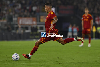 2023-09-01 - Pellegrini of A.S. Roma during the 3rd day of the Serie A Championship between A.S. Roma - A.C. Milan on September 1, 2023 at the Olympic Stadium in Rome, Italy. - AS ROMA VS AC MILAN - ITALIAN SERIE A - SOCCER