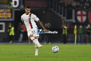 2023-09-01 - Krunic of A.C. Milan during the 3rd day of the Serie A Championship between A.S. Roma - A.C. Milan on September 1, 2023 at the Olympic Stadium in Rome, Italy. - AS ROMA VS AC MILAN - ITALIAN SERIE A - SOCCER