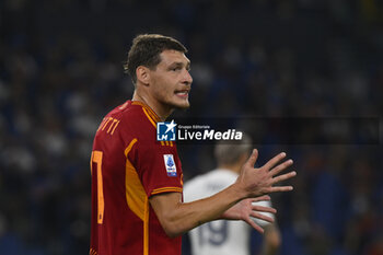2023-09-01 - Belotti of A.S. Roma during the 3rd day of the Serie A Championship between A.S. Roma - A.C. Milan on September 1, 2023 at the Olympic Stadium in Rome, Italy. - AS ROMA VS AC MILAN - ITALIAN SERIE A - SOCCER