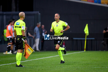 2023-09-02 - The referee of the match Marco Guida going to VAR - UDINESE CALCIO VS FROSINONE CALCIO - ITALIAN SERIE A - SOCCER