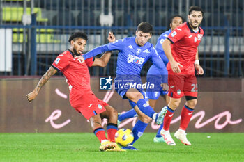 2023-10-30 - Ederson (Atalanta) hampered by Nicolo Cambiaghi (Empoli) - EMPOLI FC VS ATALANTA BC - ITALIAN SERIE A - SOCCER