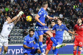 2023-10-30 - Etrit Berisha (Empoli) saves a goal - EMPOLI FC VS ATALANTA BC - ITALIAN SERIE A - SOCCER