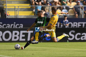 2023-09-17 - Domenico Berardi of U.S. Sassuolo during the 4rd day of the Serie A Championship between Frosinone Calcio - U.S. Sassuolo on September 17, 2023 at the Benito Stirpe Stadium in Frosinone, Italy. - FROSINONE CALCIO VS US SASSUOLO - ITALIAN SERIE A - SOCCER