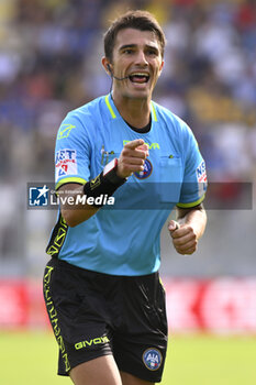 2023-09-17 - Referee Alessandro Prontera during the 4rd day of the Serie A Championship between Frosinone Calcio - U.S. Sassuolo on September 17, 2023 at the Benito Stirpe Stadium in Frosinone, Italy. - FROSINONE CALCIO VS US SASSUOLO - ITALIAN SERIE A - SOCCER