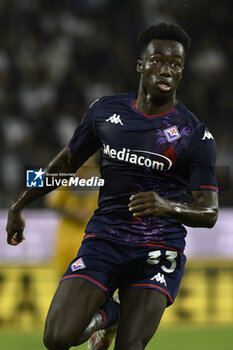 2023-09-28 - Michael Kayode of A.C.F. Fiorentina during the 6th day of the Serie A Championship between Frosinone Calcio vs A.C.F. Fiorentina, 28 September 2023 at the Benito Stirpe Stadium, Frosinone, Italy. - FROSINONE CALCIO VS ACF FIORENTINA - ITALIAN SERIE A - SOCCER