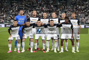 2023-09-26 - Us Lecce team picture of Us Lecce during the Italian Serie A, football match between Juventus Fc and Us Lecce on 26 September 2023 at Allianz stadium, Turin, Italy. Photo Nderim Kaceli - JUVENTUS FC VS US LECCE - ITALIAN SERIE A - SOCCER