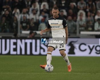 2023-09-26 - Alexis Blin of Us Lecce during the Italian Serie A, football match between Juventus Fc and Us Lecce on 26 September 2023 at Allianz stadium, Turin, Italy. Photo Nderim Kaceli - JUVENTUS FC VS US LECCE - ITALIAN SERIE A - SOCCER