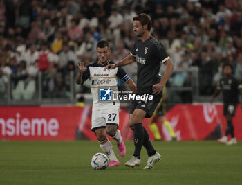 2023-09-26 - Daniele Rugani of Juventus during the Italian Serie A, football match between Juventus Fc and Us Lecce on 26 September 2023 at Allianz stadium, Turin, Italy. Photo Nderim Kaceli - JUVENTUS FC VS US LECCE - ITALIAN SERIE A - SOCCER