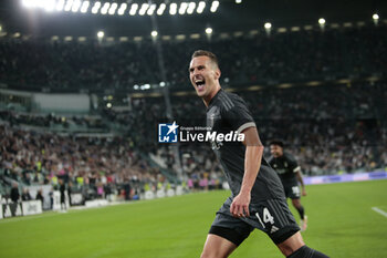 2023-09-26 - Filip Kostic of Juventus during the Italian Serie A, football match between Juventus Fc and Us Lecce on 26 September 2023 at Allianz stadium, Turin, Italy. Photo Nderim Kaceli - JUVENTUS FC VS US LECCE - ITALIAN SERIE A - SOCCER