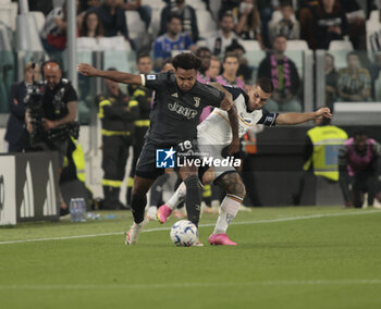 2023-09-26 - Weston McKennie of Juventus during the Italian Serie A, football match between Juventus Fc and Us Lecce on 26 September 2023 at Allianz stadium, Turin, Italy. Photo Nderim Kaceli - JUVENTUS FC VS US LECCE - ITALIAN SERIE A - SOCCER