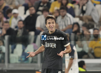 2023-09-26 - Federico Chiesa of Juventus during the Italian Serie A, football match between Juventus Fc and Us Lecce on 26 September 2023 at Allianz stadium, Turin, Italy. Photo Nderim Kaceli - JUVENTUS FC VS US LECCE - ITALIAN SERIE A - SOCCER