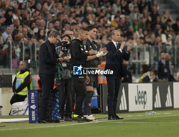 2023-09-26 - Massimiliano Allegri, Manager of Juventus during the Italian Serie A, football match between Juventus Fc and Us Lecce on 26 September 2023 at Allianz stadium, Turin, Italy. Photo Nderim Kaceli - JUVENTUS FC VS US LECCE - ITALIAN SERIE A - SOCCER
