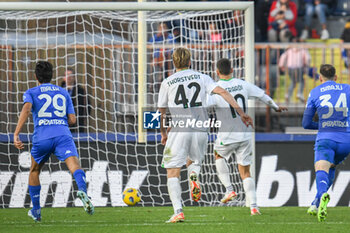 2023-11-26 - Domenico Berardi (Sassuolo) scores the 2-3 goal by penalty - EMPOLI FC VS US SASSUOLO - ITALIAN SERIE A - SOCCER