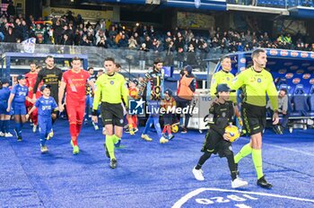 2023-12-11 - the entry of the teams onto the pitch - EMPOLI FC VS US LECCE - ITALIAN SERIE A - SOCCER