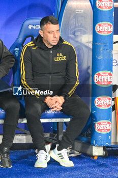 2023-12-11 - Head Coach Roberto D'Aversa (Lecce) - EMPOLI FC VS US LECCE - ITALIAN SERIE A - SOCCER