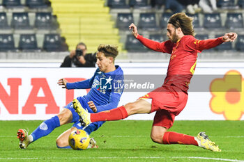 2023-12-11 - Jacopo Fazzini (Empoli) hampered by Antonino Gallo (Lecce) - EMPOLI FC VS US LECCE - ITALIAN SERIE A - SOCCER