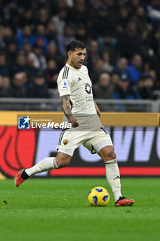 2023-10-29 - Leandro Paredes of AS Roma the Italian Serie A football match between Inter FC Internazionale and AS Roma on 29 of October 2023 at Giuseppe Meazza San Siro Siro stadium in Milan, Italy. Photo Tiziano Ballabio - INTER - FC INTERNAZIONALE VS AS ROMA - ITALIAN SERIE A - SOCCER