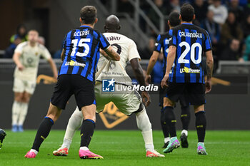 2023-10-29 - Romelu Lukaku of AS Roma the Italian Serie A football match between Inter FC Internazionale and AS Roma on 29 of October 2023 at Giuseppe Meazza San Siro Siro stadium in Milan, Italy. Photo Tiziano Ballabio - INTER - FC INTERNAZIONALE VS AS ROMA - ITALIAN SERIE A - SOCCER