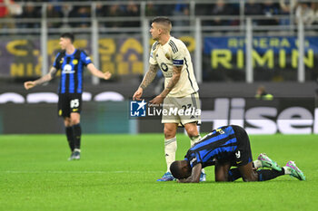 2023-10-29 - Marcus Thuram of FC Inter the Italian Serie A football match between Inter FC Internazionale and AS Roma on 29 of October 2023 at Giuseppe Meazza San Siro Siro stadium in Milan, Italy. Photo Tiziano Ballabio - INTER - FC INTERNAZIONALE VS AS ROMA - ITALIAN SERIE A - SOCCER