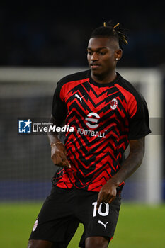 2023-10-29 - Rafael Leao of AC Milan looks the Serie A match between SSC Napoli vs AC Milan at Diego Armando Maradona Stadium - SSC NAPOLI VS AC MILAN - ITALIAN SERIE A - SOCCER