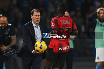 2023-10-29 - Rudi Garcia coach of SSC Napoli the Serie A match between SSC Napoli vs AC Milan at Diego Armando Maradona Stadium - SSC NAPOLI VS AC MILAN - ITALIAN SERIE A - SOCCER