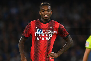 2023-10-29 - Rafael Leao of AC Milan looks the Serie A match between SSC Napoli vs AC Milan at Diego Armando Maradona Stadium - SSC NAPOLI VS AC MILAN - ITALIAN SERIE A - SOCCER