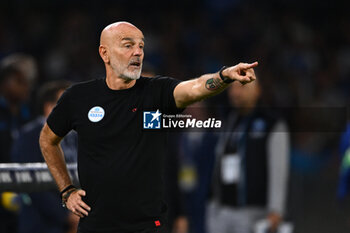 2023-10-29 - Stefano Pilo Coch of AC Milan gesticulates the Serie A match between SSC Napoli vs AC Milan at Diego Armando Maradona Stadium - SSC NAPOLI VS AC MILAN - ITALIAN SERIE A - SOCCER
