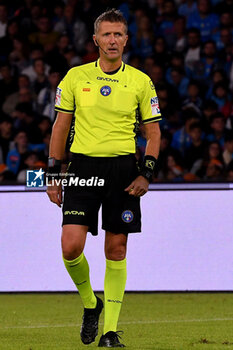 2023-10-29 - Daniele Orsato the referee the Serie A match between SSC Napoli vs AC Milan at Diego Armando Maradona Stadium - SSC NAPOLI VS AC MILAN - ITALIAN SERIE A - SOCCER