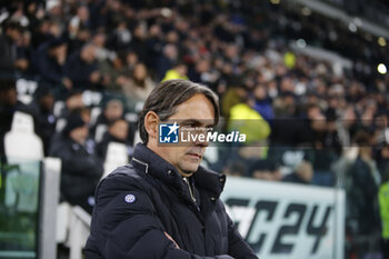 2023-11-26 - Simone Inzaghi manager of Inter Milan during the Italian Serie A, football match between Juventus Fc and Fc Inter, on 26 November 2023 at Allianz Stadium, Turin, Italy. Photo Nderim Kaceli - JUVENTUS FC VS INTER - FC INTERNAZIONALE - ITALIAN SERIE A - SOCCER