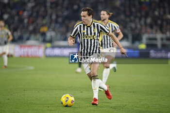 2023-11-26 - Federico Chiesa of Juventus during the Italian Serie A, football match between Juventus Fc and Fc Inter, on 26 November 2023 at Allianz Stadium, Turin, Italy. Photo Nderim Kaceli - JUVENTUS FC VS INTER - FC INTERNAZIONALE - ITALIAN SERIE A - SOCCER