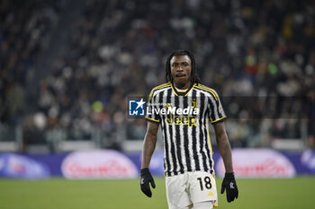 2023-11-26 - Moise Kean of Juventus during the Italian Serie A, football match between Juventus Fc and Fc Inter, on 26 November 2023 at Allianz Stadium, Turin, Italy. Photo Nderim Kaceli - JUVENTUS FC VS INTER - FC INTERNAZIONALE - ITALIAN SERIE A - SOCCER