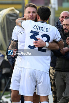 2023-11-25 - Ciro Immobile of SS Lazio celebrates after scoring goal during Serie A between US Salernitana 1919 vs SS Lazio at Arechi Stadium - US SALERNITANA VS SS LAZIO - ITALIAN SERIE A - SOCCER