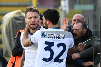2023-11-25 - Ciro Immobile of SS Lazio celebrates after scoring goal during Serie A between US Salernitana 1919 vs SS Lazio at Arechi Stadium - US SALERNITANA VS SS LAZIO - ITALIAN SERIE A - SOCCER
