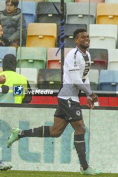 2023-12-03 - Christian Kabasele of Udinese FC  during Udinese Calcio vs Hellas Verona FC, 14° Serie A Tim 2023-24 game at Bluenergy Stadium - Stadio Friuli in Udine (UD), Italy, on Dicember 03, 2023. - UDINESE CALCIO VS HELLAS VERONA FC - ITALIAN SERIE A - SOCCER