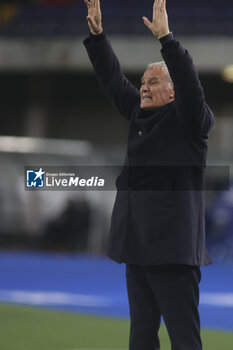 2023-12-23 - Claudio Ranieri Head Coach of Cagliari Calcio gestures during Hellas Verona FC  vs Cagliari Calcio, 17° Serie A Tim 2023-24 game at Marcantonio Bentegodi Stadium in Verona (VR), Italy, on Dicember 23, 2023. - HELLAS VERONA FC VS CAGLIARI CALCIO - ITALIAN SERIE A - SOCCER