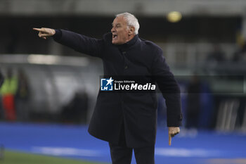 2023-12-23 - Claudio Ranieri Head Coach of Cagliari Calcio gestures during Hellas Verona FC  vs Cagliari Calcio, 17° Serie A Tim 2023-24 game at Marcantonio Bentegodi Stadium in Verona (VR), Italy, on Dicember 23, 2023. - HELLAS VERONA FC VS CAGLIARI CALCIO - ITALIAN SERIE A - SOCCER