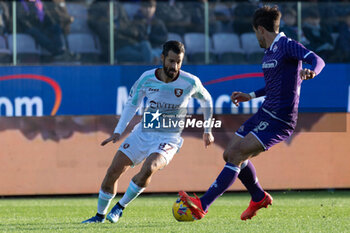 2023-12-03 - Candreva Antonio Salernitana carries the ball - ACF FIORENTINA VS US SALERNITANA - ITALIAN SERIE A - SOCCER