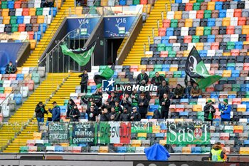 2023-12-17 - Sassuolo supporters - UDINESE CALCIO VS US SASSUOLO - ITALIAN SERIE A - SOCCER